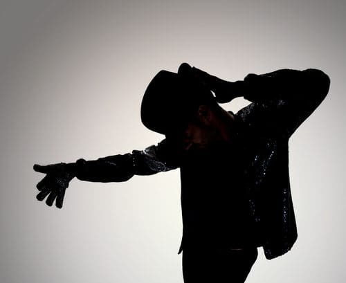 African American Michael Jackson King of Pop