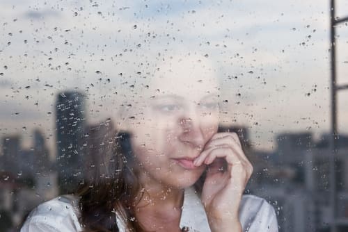 Anxious Woman