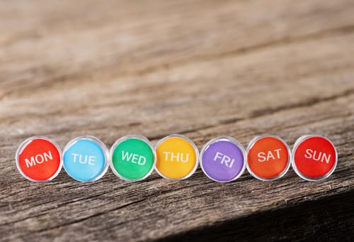 What Day Is It Buttons